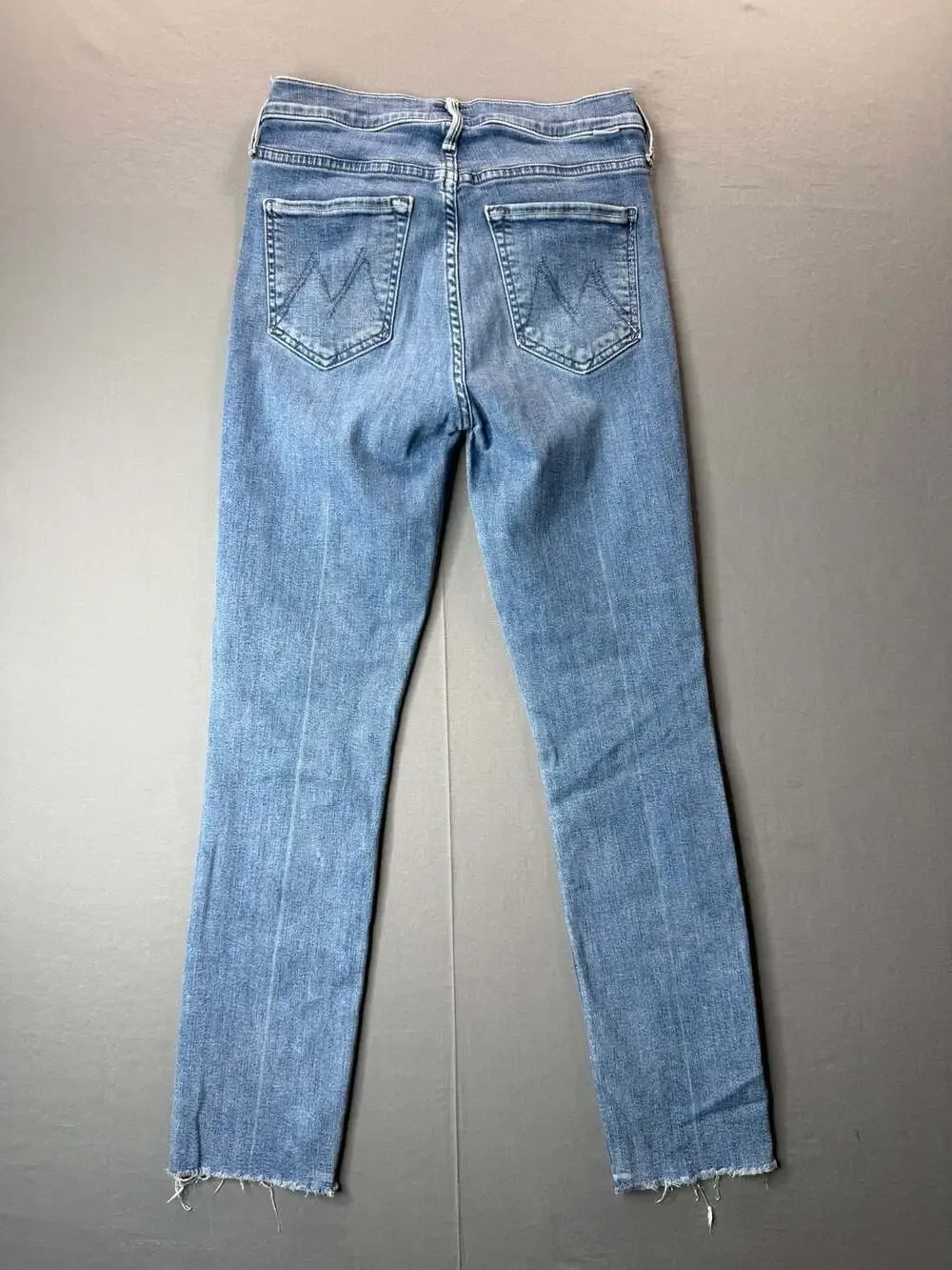 MOTHER The Mid Rise Dazzler Ankle Fray We The Animals Jeans Size 26